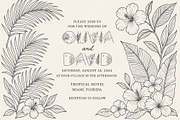 Tropic Summer - Botanical Luxury Dis, a Symbol Font by AndrewPixelType (Thumbnail 5 of 9)