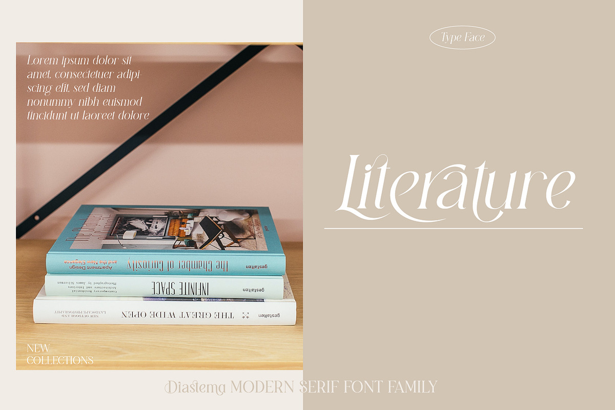 Diastema – Modern Ligature Typeface, a Serif Font by Issam Type (Photo 6 of 14)