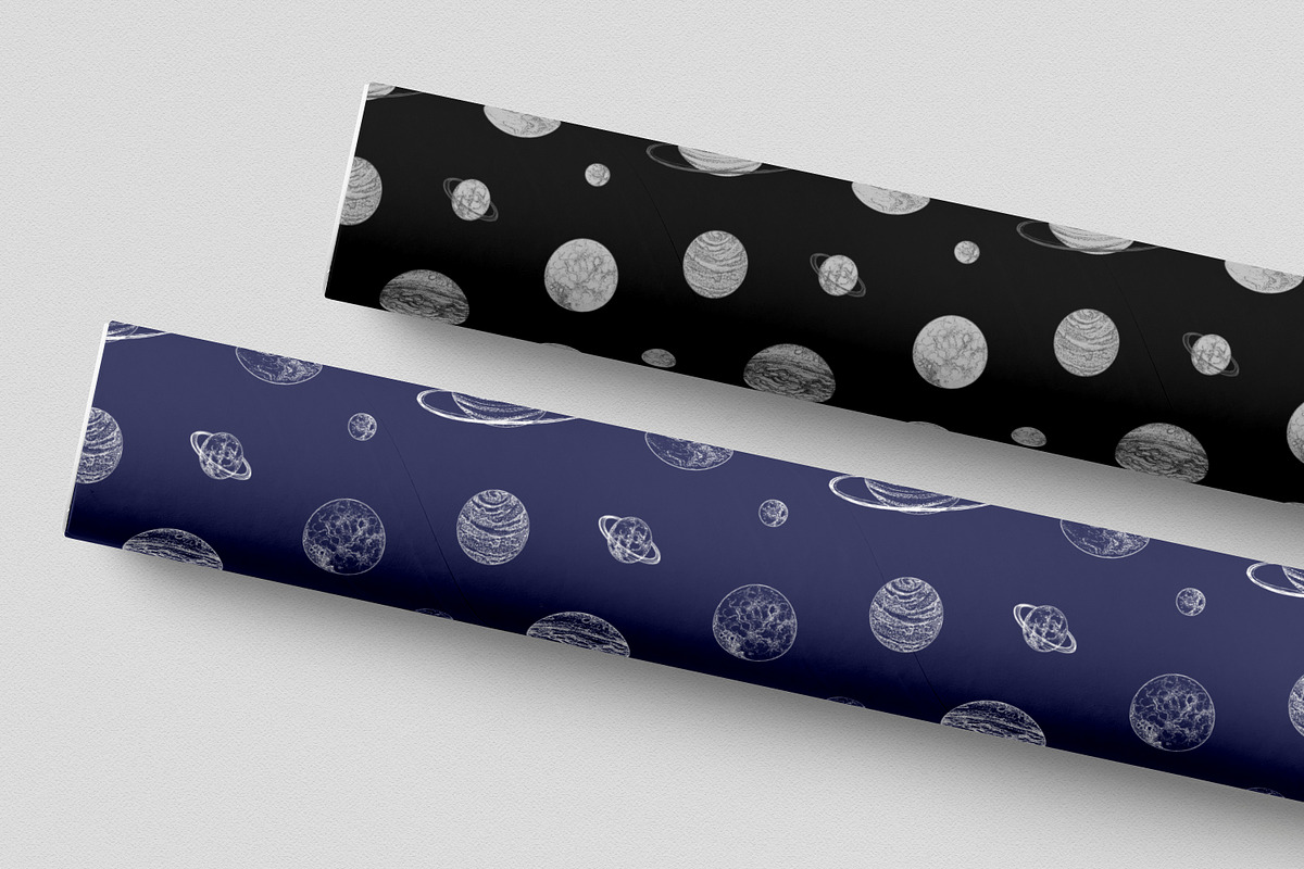 Planets bundle, seamless patterns, an Object Illustration by Good Studio (Photo 13 of 16)