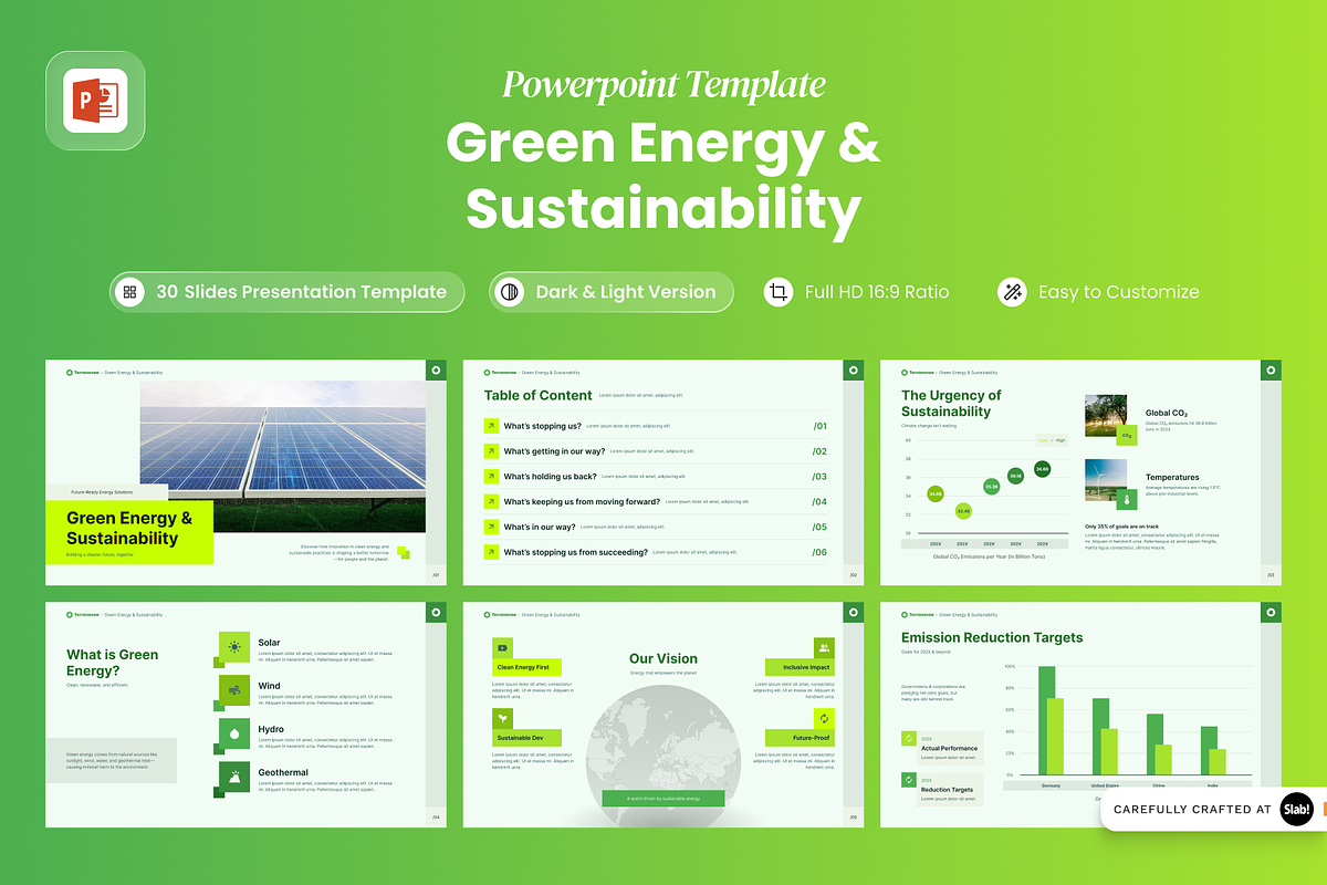 Green Energy & Sustainability