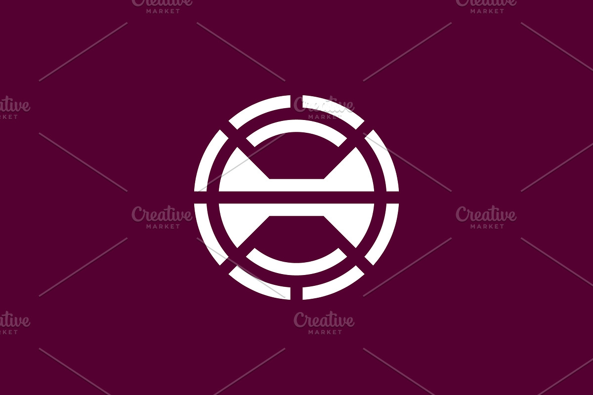 letter H radar signal rotor logo, a Branding & Logo Template by Rasagama Studio