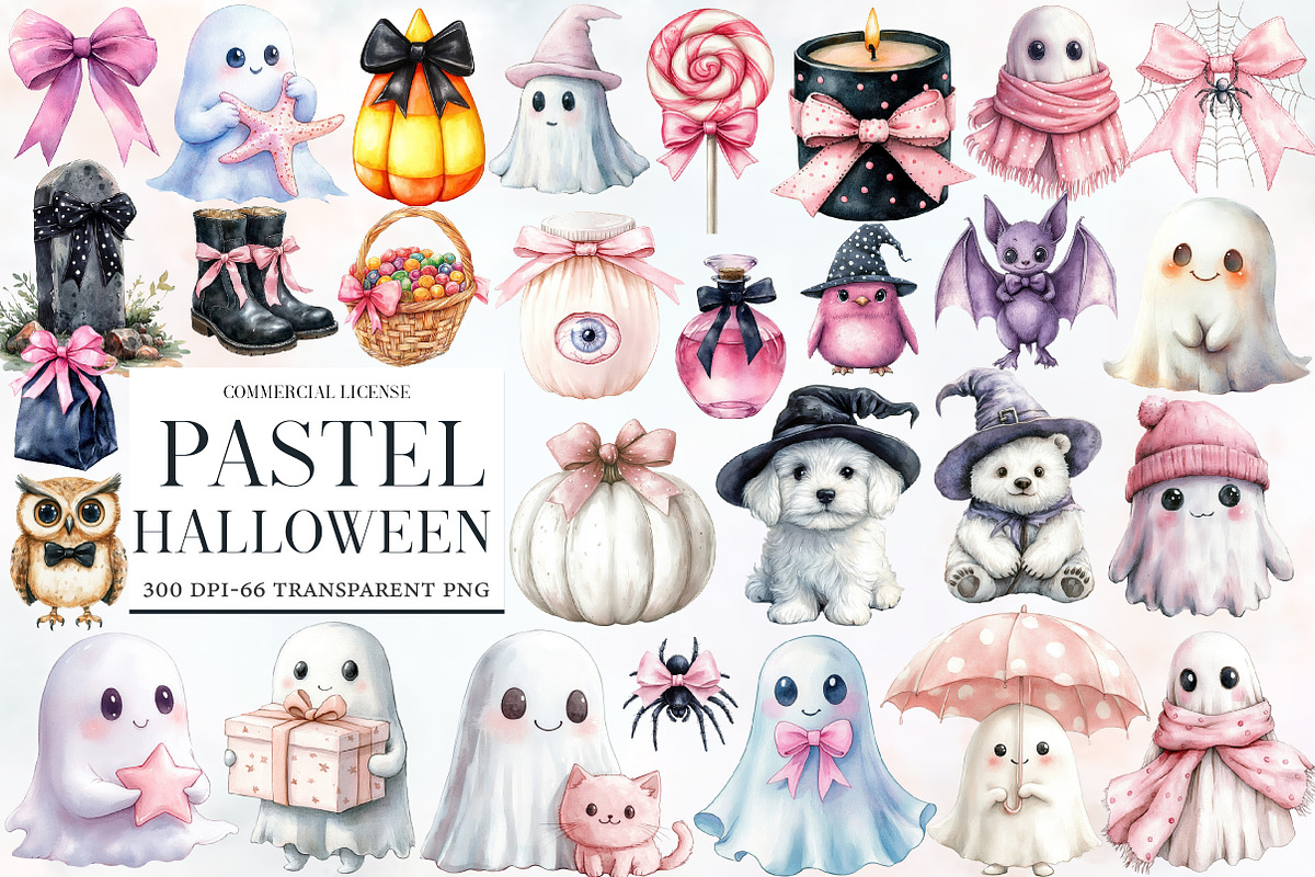 Birthday Watercolor Cliparts, an Illustration by Designworld (Photo 1 of 6)