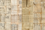 Vintage Newspaper Digital Papers, a Background Graphic by BonaDesigns (Thumbnail 4 of 5)