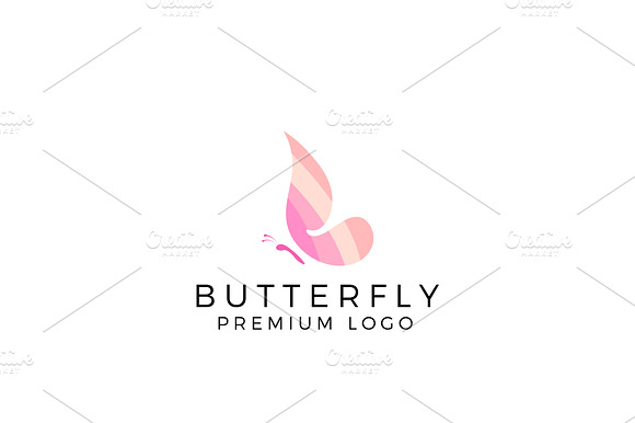 Beauty Butterfly Logo preview 4