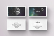 LUMINA Business Card Template, a Business Card Template by 46&2 Collective (Thumbnail 4 of 10)