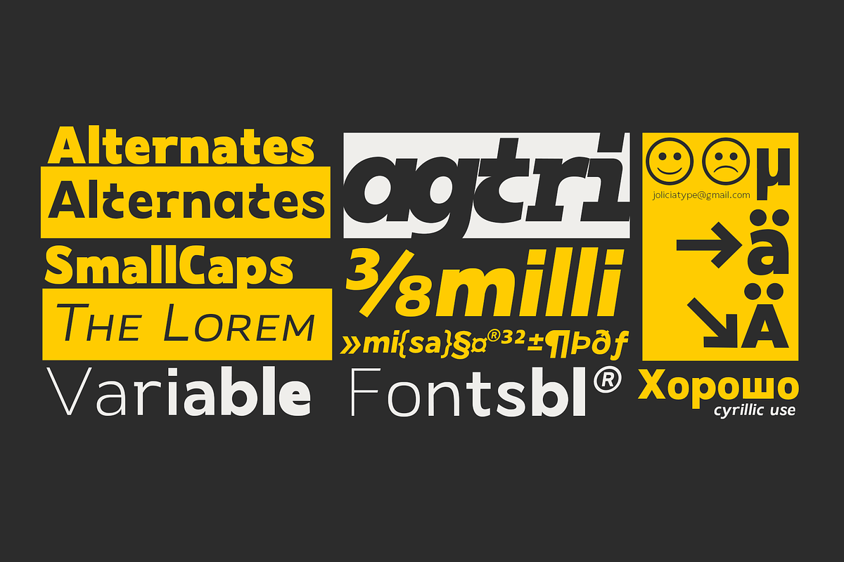 Laire Sans | 40 Font + Variable Font, a Sans Serif Font by Jolicia Type (Photo 12 of 13)