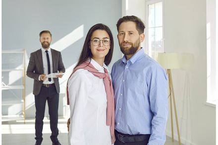 Portrait of a young couple standing, a Person Photo by StudioRomantic