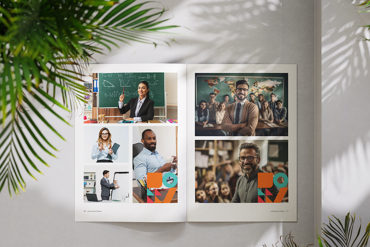 College University Prospectus, a Brochure Template by azadcsstune (Photo 8 of 10)