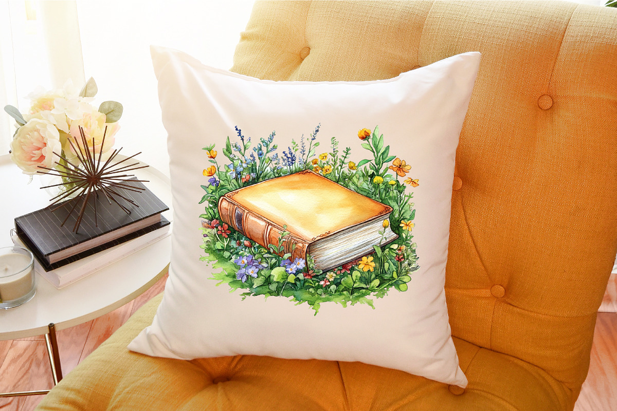 Coquette Summer Reading Clipart, an Illustration by Sublimation Artist (Photo 6 of 6)