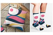 Abstract compositions and cards set, a Pattern Graphic by pixelwerk (Thumbnail 3 of 4)