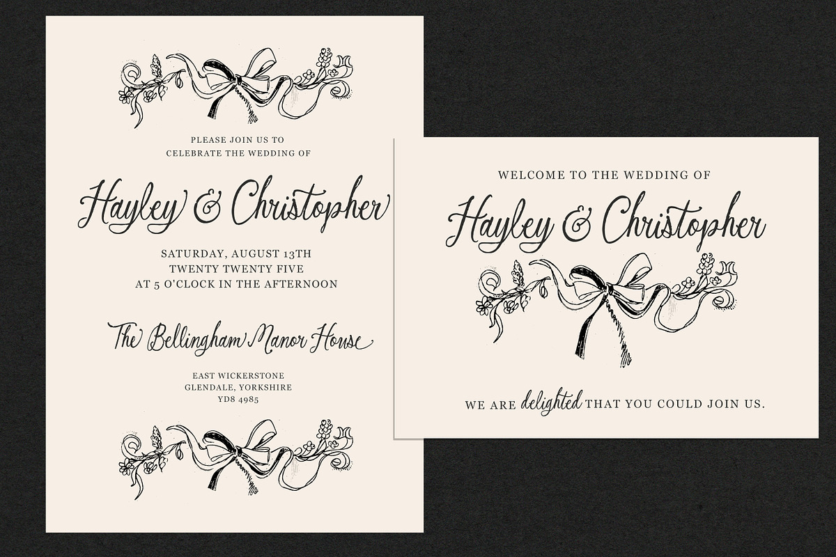 The Secret Garden Font Duo, a Script Font by Nicky Laatz (Photo 7 of 29)