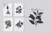 Botanic Oscuro Moody Botanical Print, a Pattern Graphic by TSTUDIO (Thumbnail 5 of 10)
