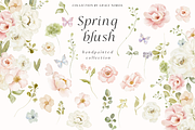 Floral pink watercolor spring pastel, a Decorative Illustration by Grace Noboa Illustrations (Thumbnail 9 of 10)