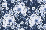 Gwinnett | Indigo | Botanical set, a Decorative Illustration by Karma (Thumbnail 6 of 16)