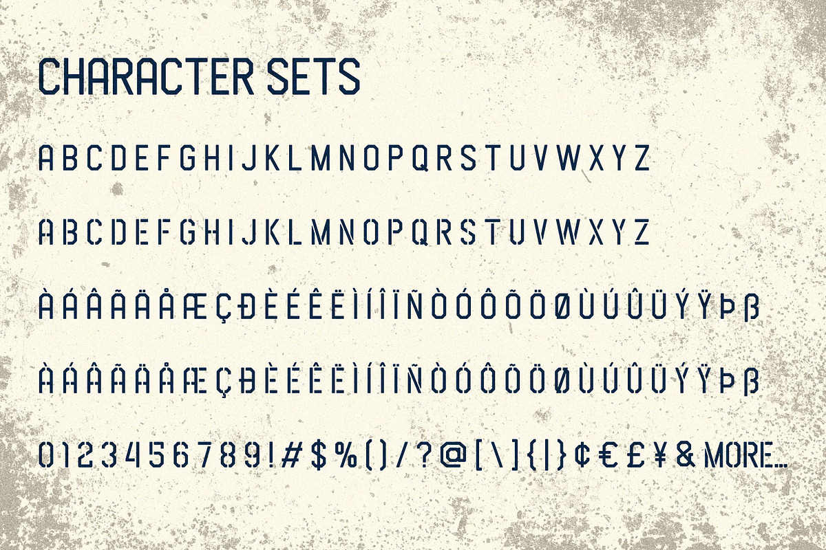 Airborne 86 is a Sans military style, a Sans Serif Font by Almarkhatype (Photo 10 of 10)
