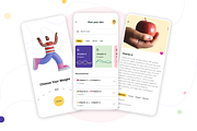Diet Planning App Concept, a Templates & Theme by saravanan_n1 (Thumbnail 1 of 5)