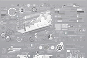White Infographic Elements, a Graphic by ConceptCafe (Thumbnail 3 of 3)