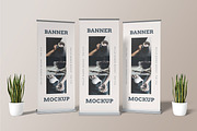Rollup Banner Mockup, an Advertising Mockup by graphicsecond (Thumbnail 7 of 9)