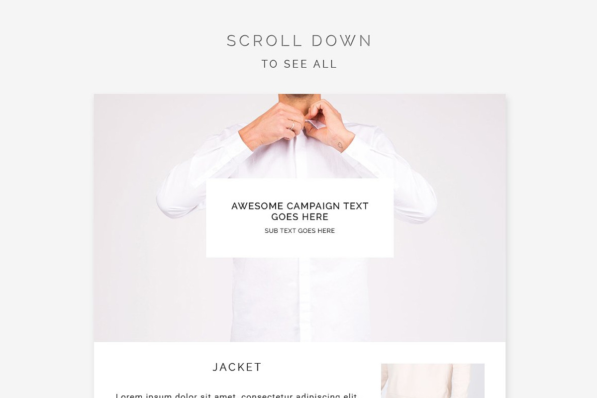 Clean E-Newsletter Bundle, an Email Template by Swiss_cube (Photo 3 of 23)