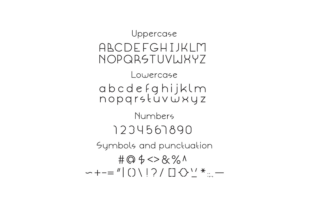 Graceful Font preview 4