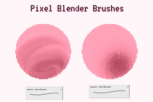 23 Pixel IBox Procreate Brushes