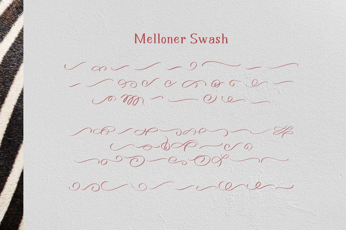 Melloner Fonts, a Script Font by alit design (Photo 11 of 12)