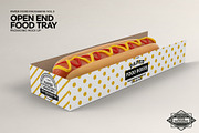 Open End Food Tray Packaging Mockup, a Packaging Mockup by INCDesign (Thumbnail 4 of 6)