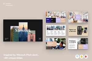 Wework Pitch Deck Template