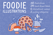 Foodie Illustration Pack, a Food Illustration by Might Could Studios (Thumbnail 1 of 11)