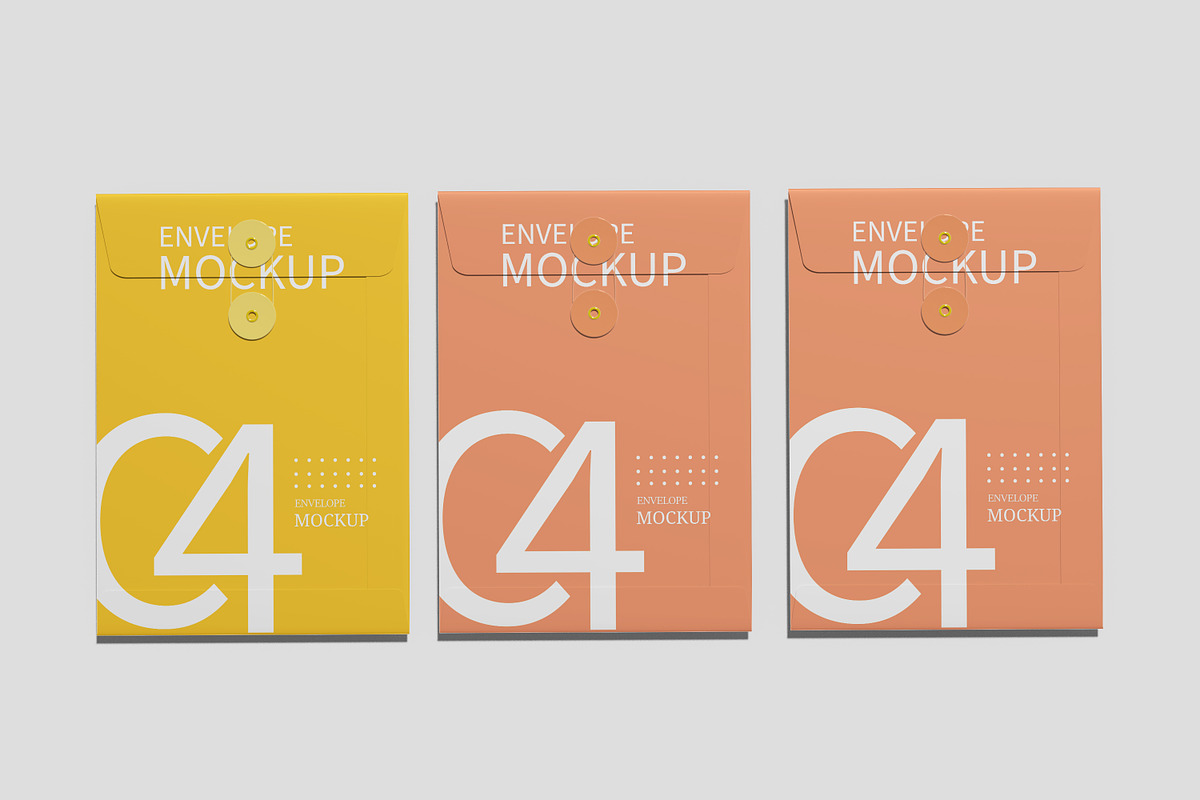 Envelope C4 Mockup, a Pattern Graphic by Creative_A23 (Photo 5 of 10)