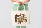Fall Cowboy Boots PNG, a Seasonal Illustration by Canvas Craft (Thumbnail 4 of 6)