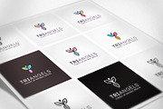 TriAngels-TemplateLogo, a Branding & Logo Template by Cre8iveSense (Thumbnail 2 of 5)