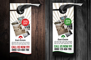 Real Estate Door Hanger, a Stationery Template by Business Flyers (Thumbnail 2 of 3)