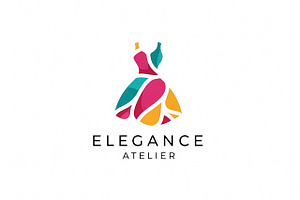 Elegance Atelier Colorful, a Branding & Logo Template by Logocreative
