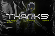 Copixel - Futuristic Font, a Sans Serif Font by limitype (Thumbnail 11 of 11)