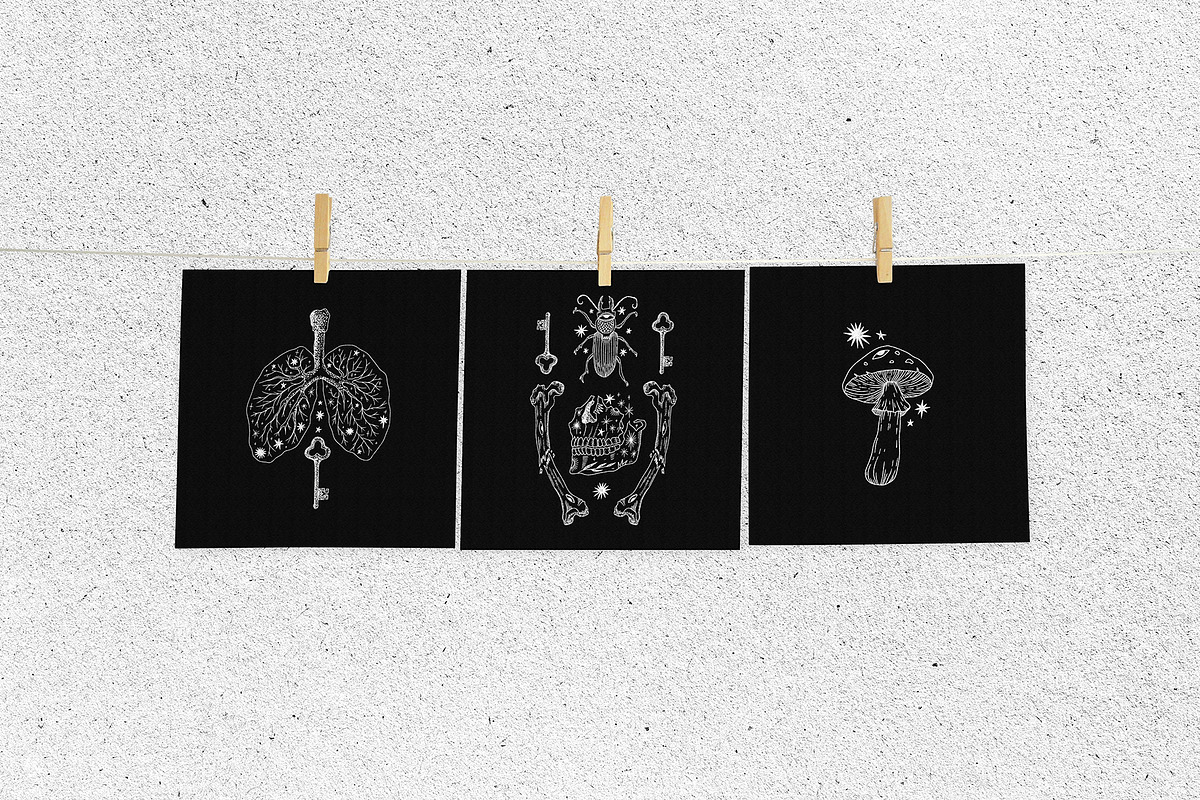 Dark Lab Bundle, an Object Graphic by Annie Konst (Photo 6 of 20)