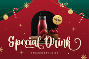 Christmas Ambience, a Script Font by Mozatype (Thumbnail 6 of 10)