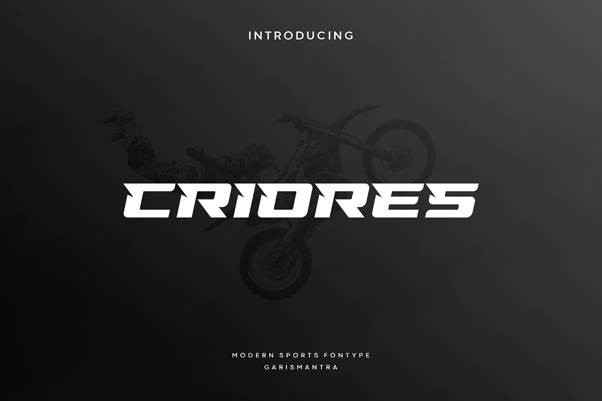 Criores, a Font by garismantra (Photo 1 of 4)