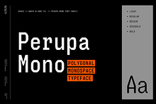 Perupa Mono | Polygonal Monospace