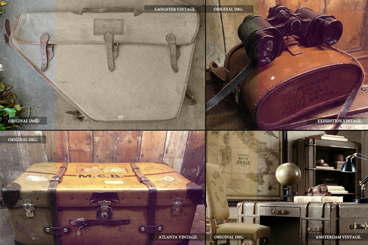 33 Photoshop Vintage Actions, an Action Add-On by Premium Adobe Add-Ons (Photo 3 of 5)