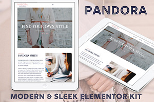 Pandora // Elementor Blog Kit