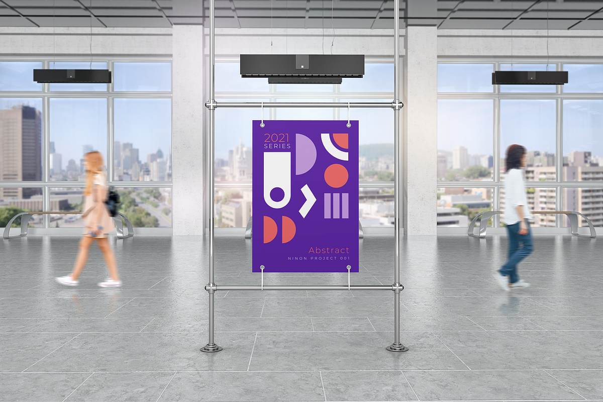 Modern Minimal Poster Templates, a Marketing Template by QASO (Photo 6 of 6)