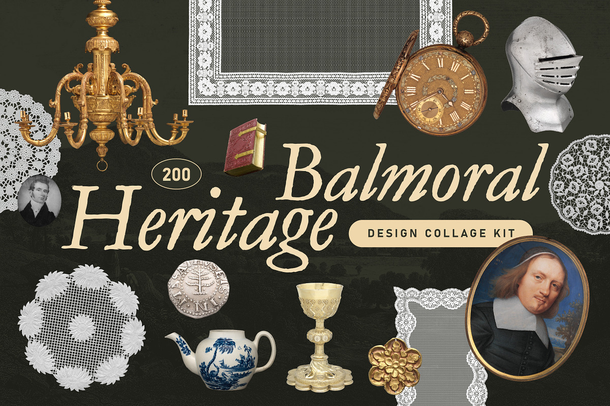 BALMORAL HERITAGE Trend Design Kit, an Object Graphic by angelainthefields (Photo 1 of 14)