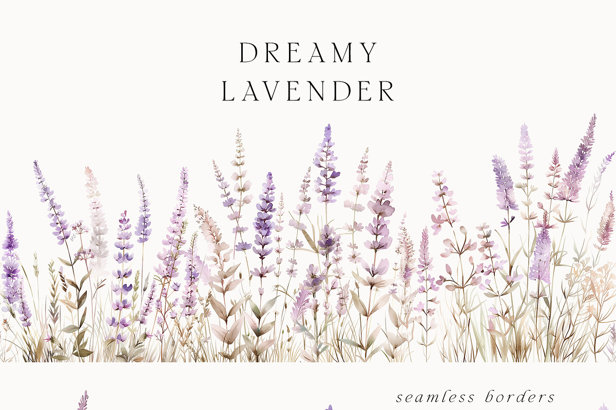 Waterolor Floral Borders Bundle, a Decorative Illustration by Lana Elanor (Photo 10 of 97)