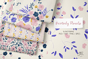 Painterly Floral. Whimsical Patterns, a Pattern Graphic by PaperJamLab (Thumbnail 1 of 12)