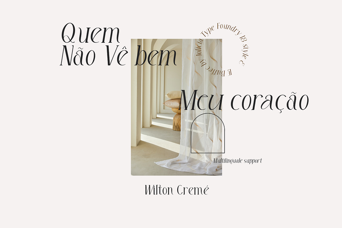 LE Buffec | 18 Font Family, a Serif Font by Jolicia Type (Photo 17 of 17)