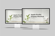 Apple Studio Display Mockup, a Mac Mockup by Graphiculon (Thumbnail 6 of 11)