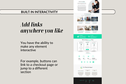 Cleaning Company Website Canva, a Landing Page Template by Preset Pixels (Thumbnail 4 of 9)