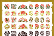 Hand-Drawn Earthy Wildflowers Kit, a Pattern Graphic by Lettering_Logo (Thumbnail 8 of 17)