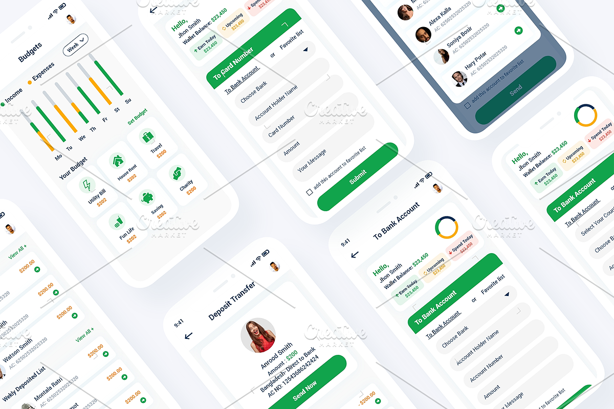 Mobile Banking & Wallet Mobile App preview 5